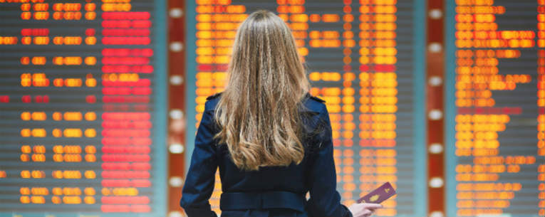 Allianz - Lady at TimeTable