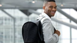 Allianz - Man with Carry-On Bag