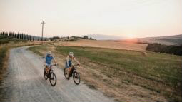 Couple on a Bike Tour