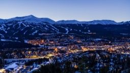 Breckenridge Ski Resort at Night