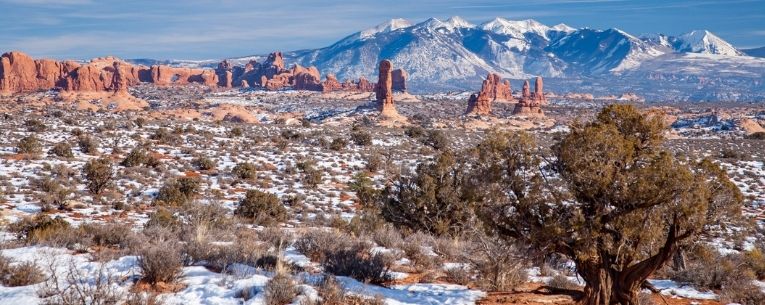 Allianz - Arches National Park in Winter