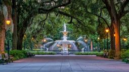 Forsyth Park in Savannah, Georgia