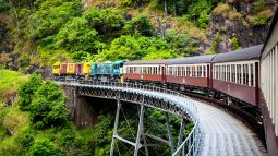 The Kuranda Scenic Railway in Australia