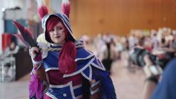 woman in cosplay