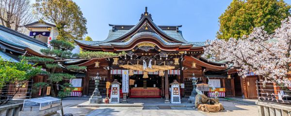 Allianz - Kushida Shrine in Fukuoka