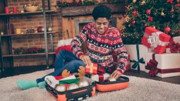 stressful woman looking at her cellular phone