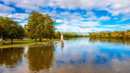 View of Fabyan Forest Preserve