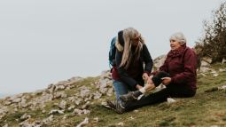 woman in need of medical care